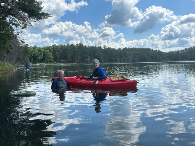 Pulling Milfoil