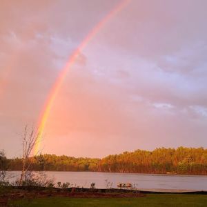 Sunset Lake of Portage County - Rainbow