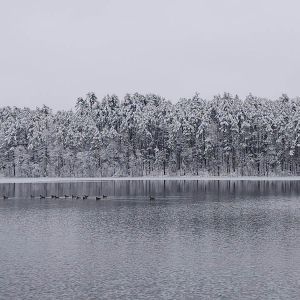 Sunset Lake of Portage County - Winter